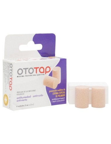 Tapones Oido Oto Tap Espuma 6 Und.