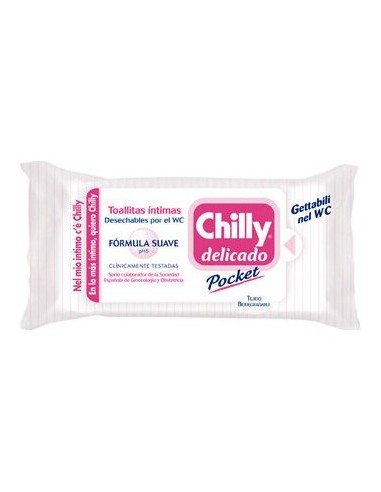 Chilly Delicado Pocket 12 Toallitas Inti