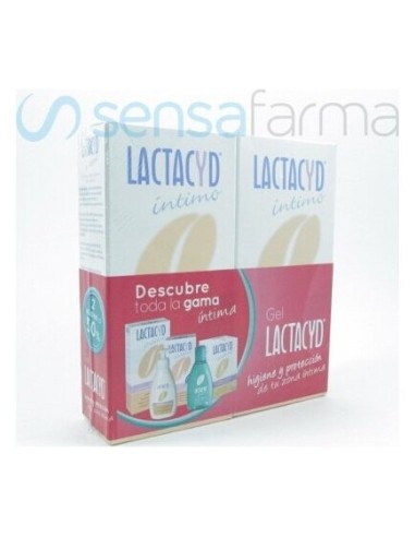 Lactacyd Íntimo Gel Suave 2X200Ml