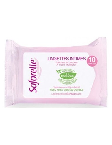 Saforelle® Toallitas Íntimas 10Uds