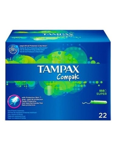 Tampax Compak Super 20 Unidades