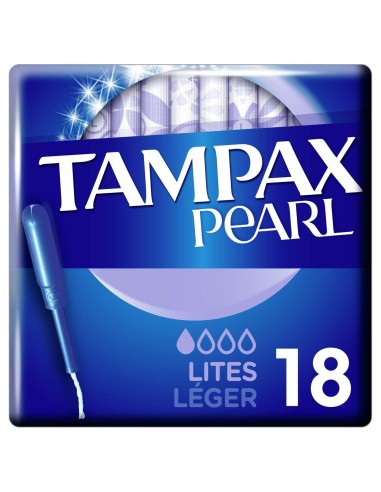 Tampones Tampax Pearl Lites 18 Ud