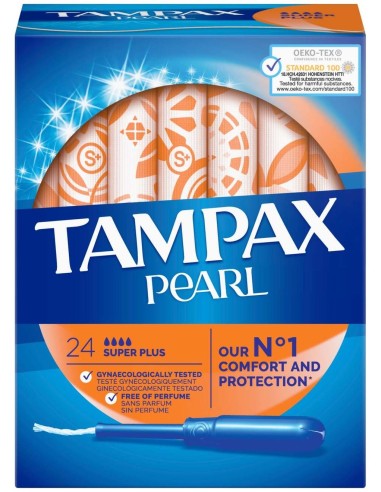Tampones Tampax Pearl Superplus 24 Uds