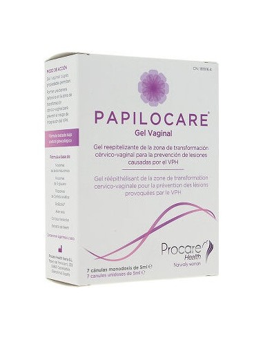 Procare Health Papilocare Gel Vaginal 7X5Ml