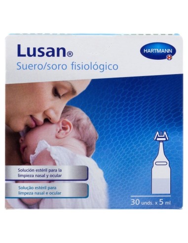 Lusan® Suero Fisiológico Monodosis 5Mlx30Uds