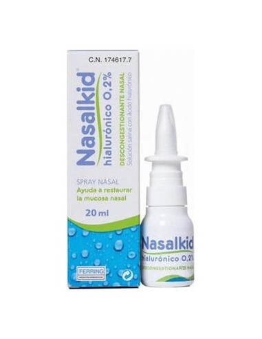 Nasalkid Nasal Spray Hyaluronic 20Ml