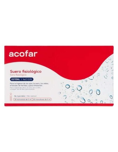 Acofar Acofar Suero Fisiologico Monodosis 50 U