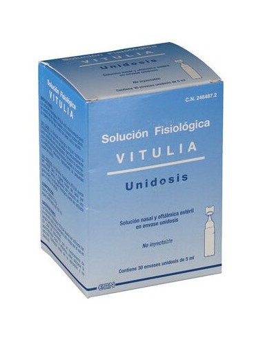 Vitulia Solucion Fisiologica 30 Unidosis