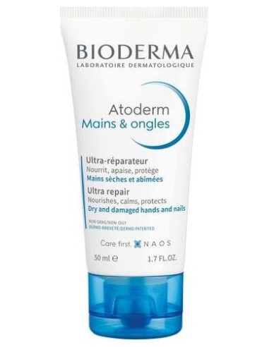 Bioderma Atoderm Crema De Manos Hidratante 50Ml