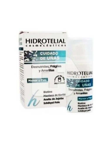 Hidrotelial Hidratante Cuidado Uñas Amarillas Y Desnutridas 15Ml