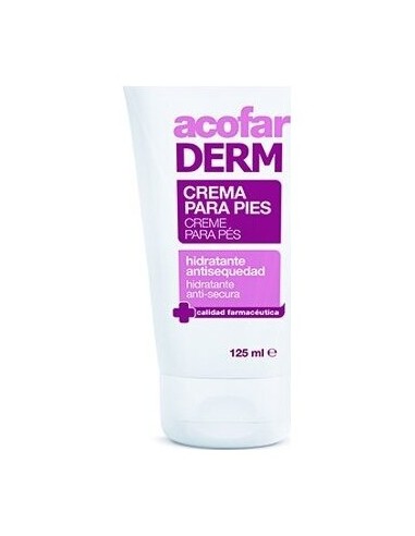 Acofarderm Crema Hidratante Pies Secos 125 Ml