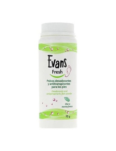 Evans Fresh Polvos Pedicos 75 Gramos