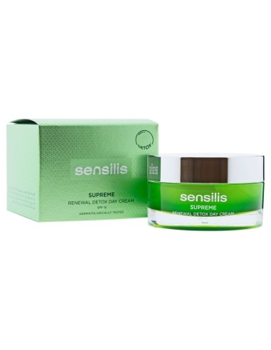 Sensilis Supreme Detox Day Cream Spf15+ 50Ml