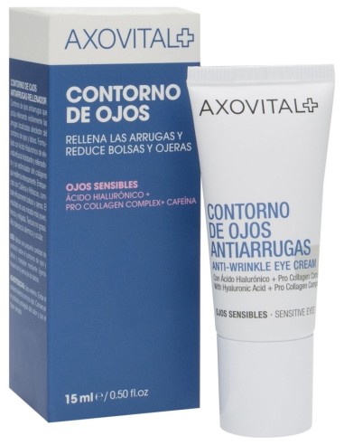 Axovital Contorno De Ojos Rellenador Antiarrugas 15Ml