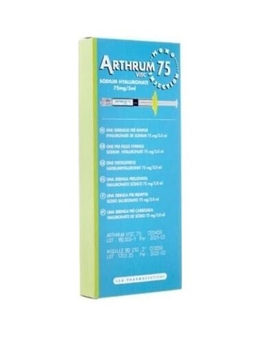 Arthrum H 2,5% Jer Prec Hialur 75 Mg 3Ml