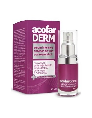 Acofarderm Resveratrol Sérum Intensivo Antiedad 15Ml