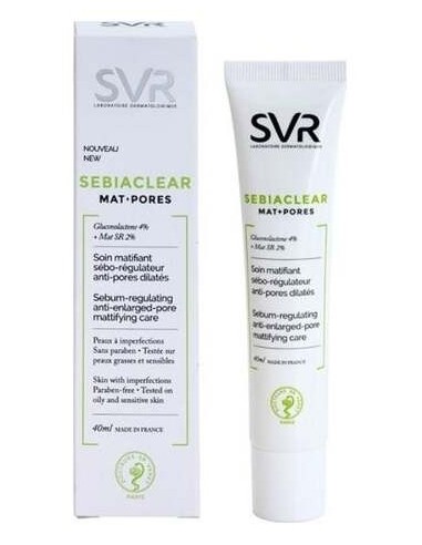 Sebiaclear Cr Mat+Pores Cuidado Mat 40Ml