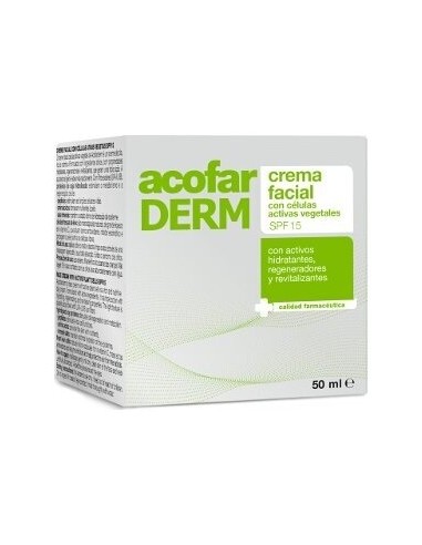 Acofarderm Crema Facial Células Activas Spf15 50Ml