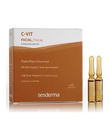 Sesderma C-Vit Intensive Sérum 12% 5 Ampx2Ml Efecto Flash