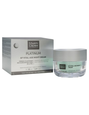 Martiderm® Gf Vital Age Night Cream Platinum 50Ml