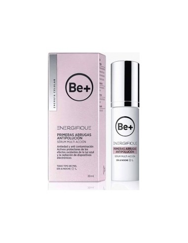 Be+ Energifique Primeras Arrugas Antipolucion Serum Multi Accion 30 Ml