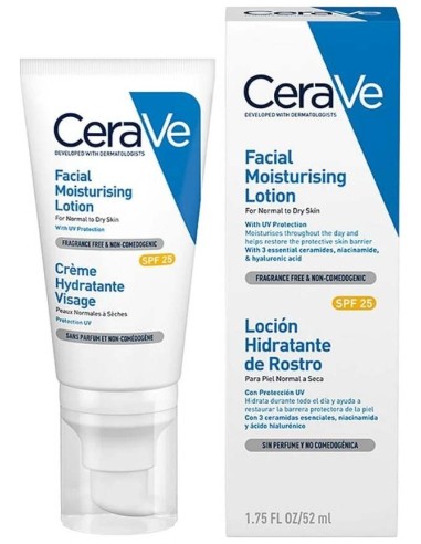 Cerave ® Loción Hidratante Facial Spf25 52Ml