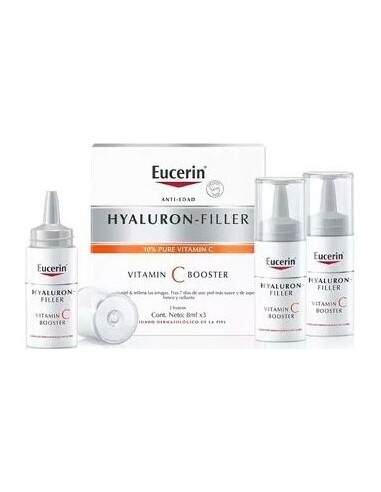 Eucerin Hyaluron Filler Vitamin C Booster 3X8Ml