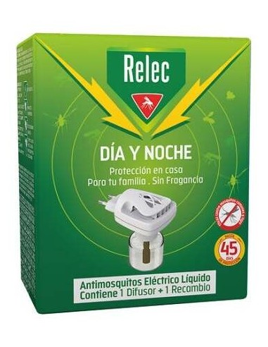 Relec Dia Noche Antimosq Elect Liq 1 Ud