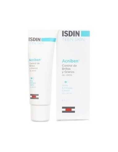 Acnibel Teen Skin Gel Crema Control De Brillos Y Granos 40Ml