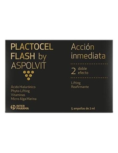 Aspolvit Plactocel Flash 5Ampollasx2Ml