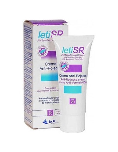 Leti Sr Crema Antirojeces Piel Sens 40Ml