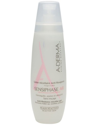 A-Derma Sensiphase Ar Gel Dermolimpiador Micelar Anti-Rojeces 200Ml