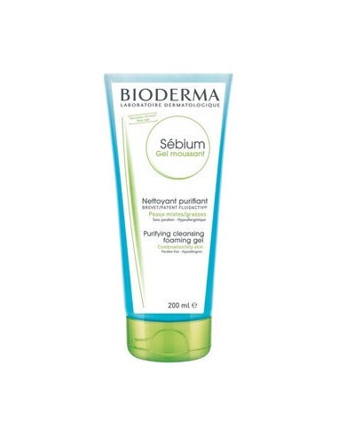 Bioderma Sébium Gel Moussant Tubo 200Ml