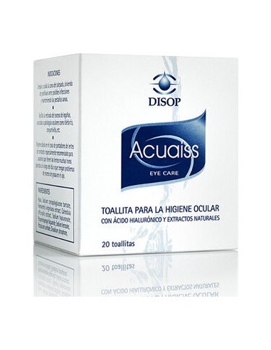 Disop Acuaiss Eye Care Toallitas 20 Toallitas