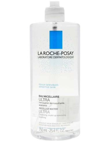 La Roche Posay Agua Micelar Ultra Piel Sensible 750Ml