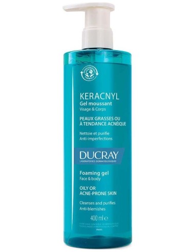 Ducray Keracnyl Gel Moussant  400Ml