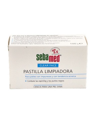 Sebamed Clear Face Pastilla Limpiad.100G