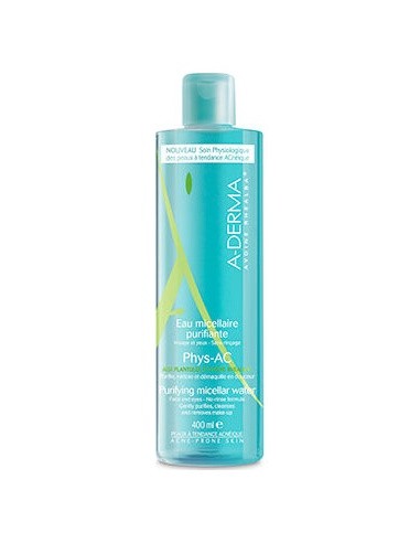 A-Derma Physac Agua Micelar Purificante 400Ml