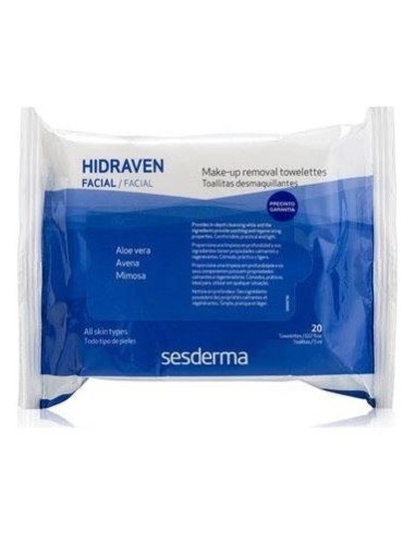 Sesderma Hidraven Toallitas Desmaquillantes 20Uds