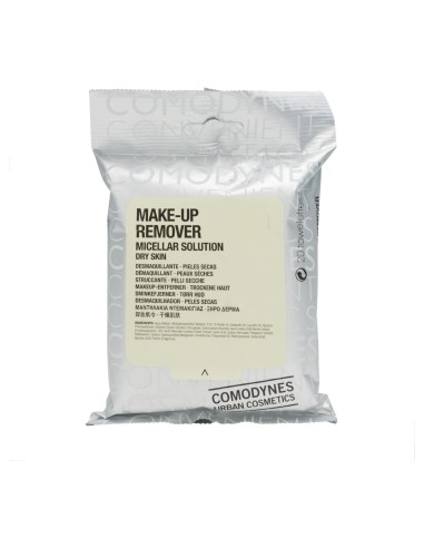 Comodynes Make-Up Remover Sensitive & Dry Skin 20Uds