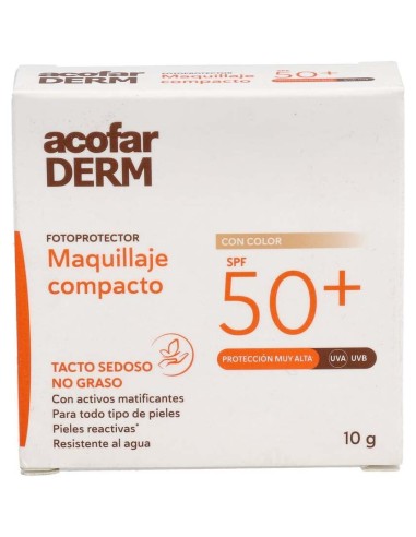 Acofarderm Maquillaje Compacto Spf50+ 10G