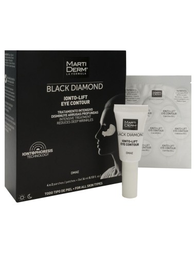 Martiderm® Black Diamond Ionto-Lift Contorno De Ojos Parches + Gel