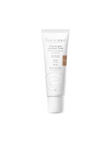 Avène Couvrance Maquillaje Fluido Color Bronceado 30Ml