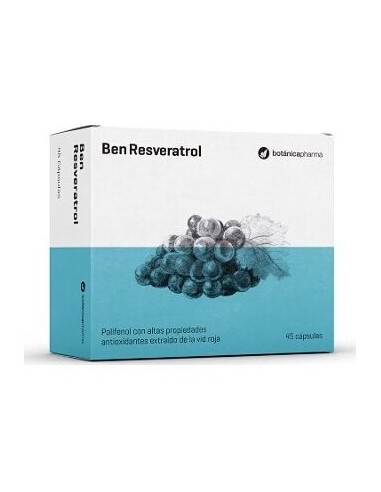 Botanica Nutrients Ben-Resveratrol 20Mg 45Cáps