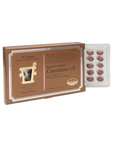 Activecomplex Caroteno+E 60 Capsulas