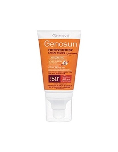 Genosun Fotoprotector Facial Fluido Antiaging Spf50+ 50 Ml