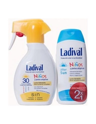 Ladival Pack Niños Spray Spf 30 200Ml + After Sun 200Ml