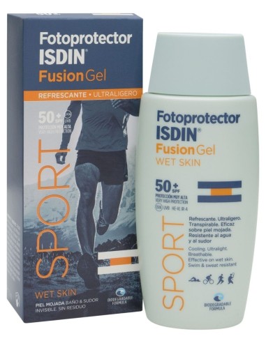 Fotoprotector Isdin® Fusion Gel Sport Spf50+ 100Ml