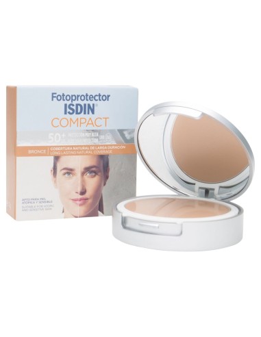 Isdin® Fotoprotector Compact Bronce Oil-Free Spf50+ 10G
