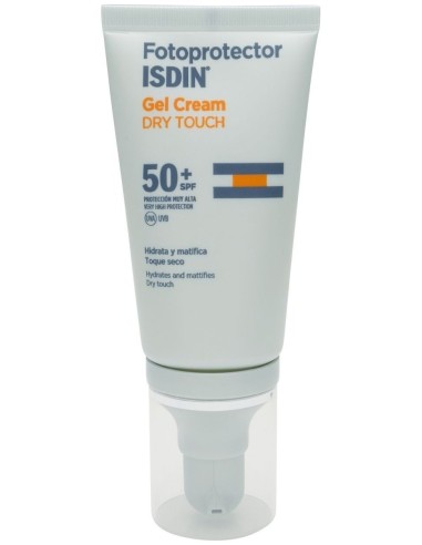 Fotoprotector Isdin® Dry Touch Gel Crema Spf50+ 50Ml